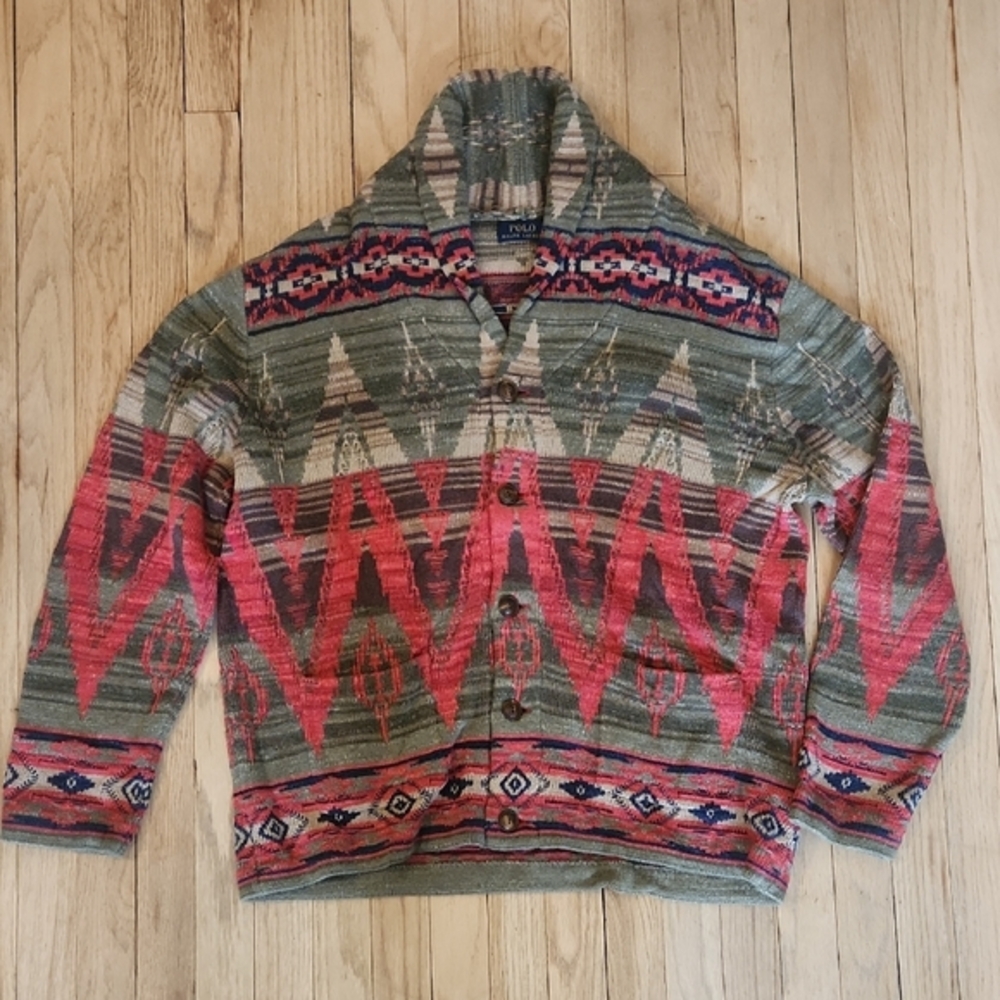 Polo Knit Cardigan